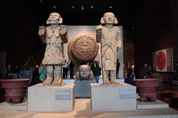 Image of National Museum of Anthropology, which is the largest and most visited places in mexico.