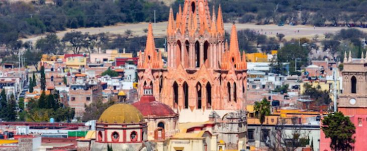 Image of San Miguel de Allende, a colonial-era city in Mexico’s central highlands.