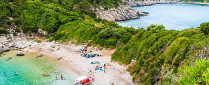 Image Showing A Beautiful Beach in Rome, Italy.